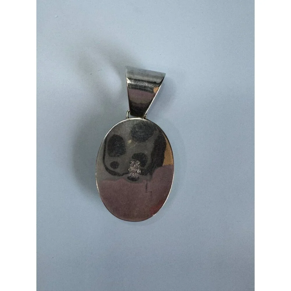 DTR Jay King African Meadow 925 Sterling Silver Pendant 2 1/2" - Picture 3 of 4